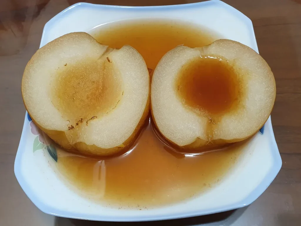 蜂蜜炖雪梨